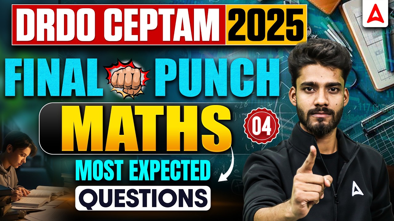 SSC JE | DSSSB JE | NCL 2026 | Maths Classes | Rankers Series | Day 04 | By Prashant Sir