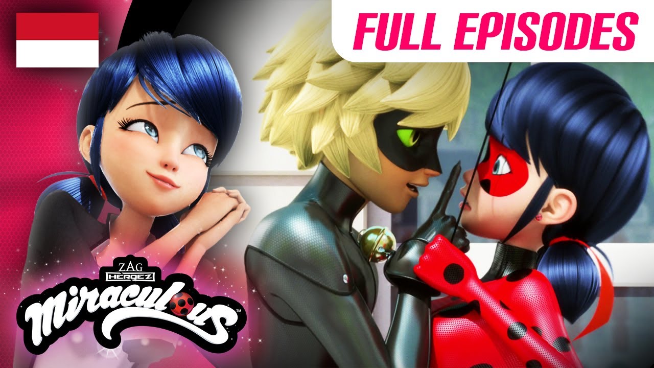 MIRACULOUS | Bahasa Indonesia 🇮🇩 | 🐞 MUSIM 1 80 MENIT – Kompilasi 2 Episod Lengkap ▶️| Full episodes