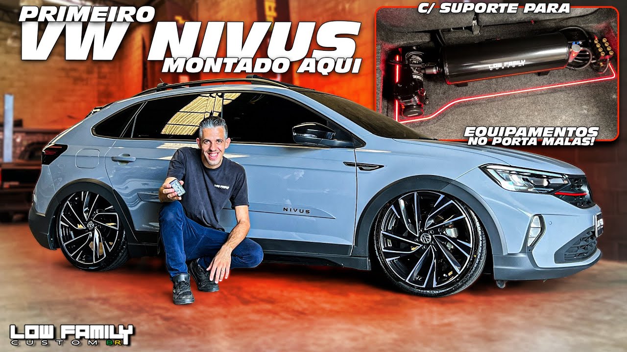 1º VW NIVUS MONTADO AQUI NA LOW FAMILY CUSTOM!