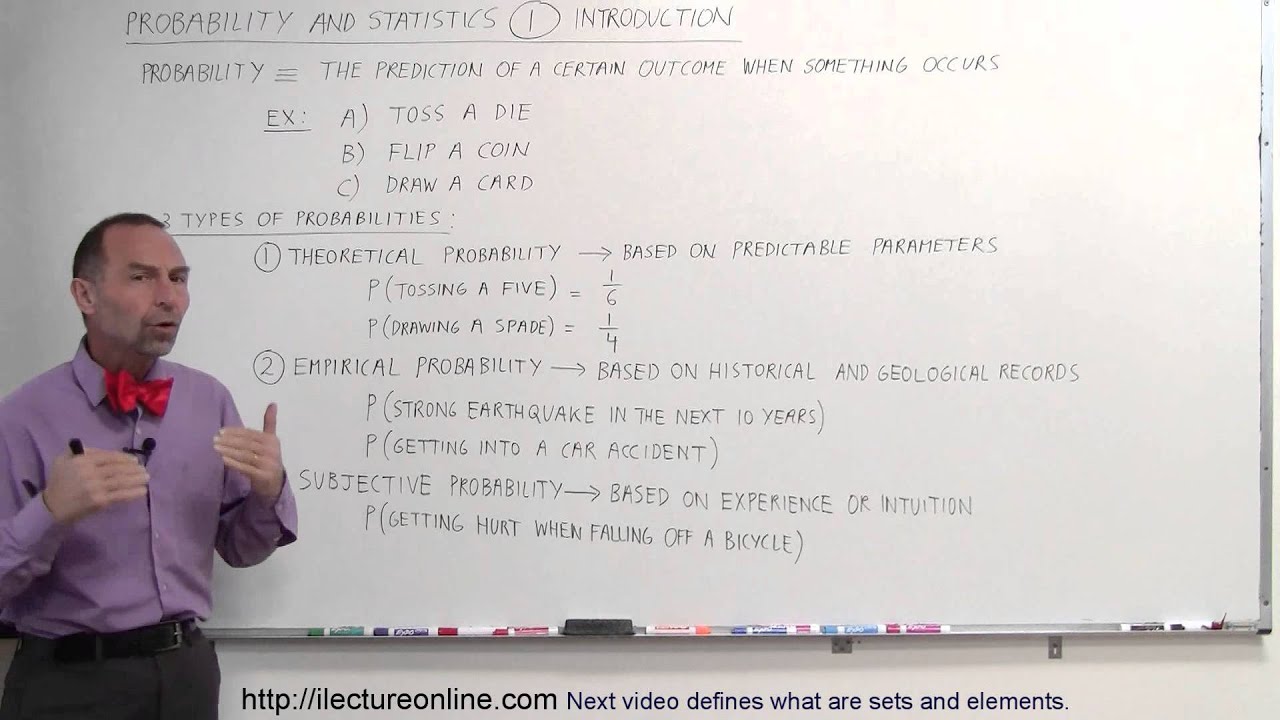 Probability & Statistics (1 of 62) Introduction