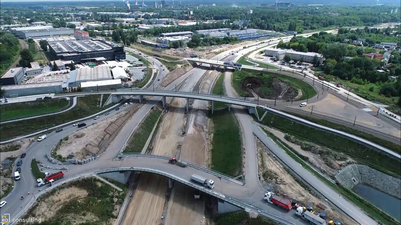 S7 Widoma-Kraków – Przelot dronem – sierpień 2025