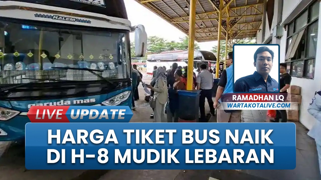 Pemudik di Jakarta Sudah Mulai Berangkat H 8 Lebaran 2026 Sebelum Harga Tiket Bus Melonjak