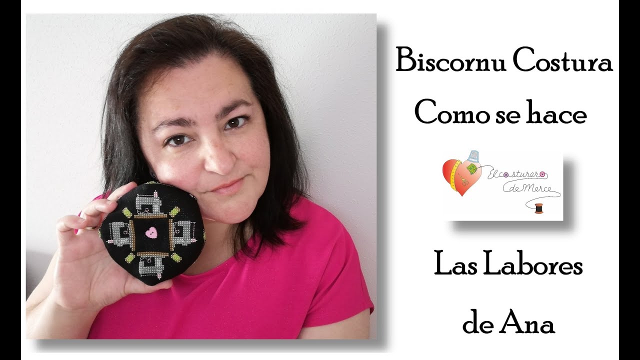 Mi Biscornu Costura, proceso y Revista Las Labores de Ana #puntodecruz #crossstitch #bordado