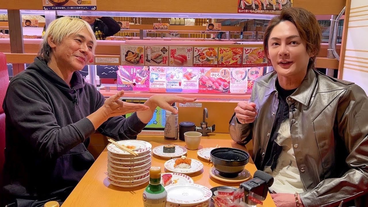 ヒロシさんとスシローに行ったら驚きの連続でした。