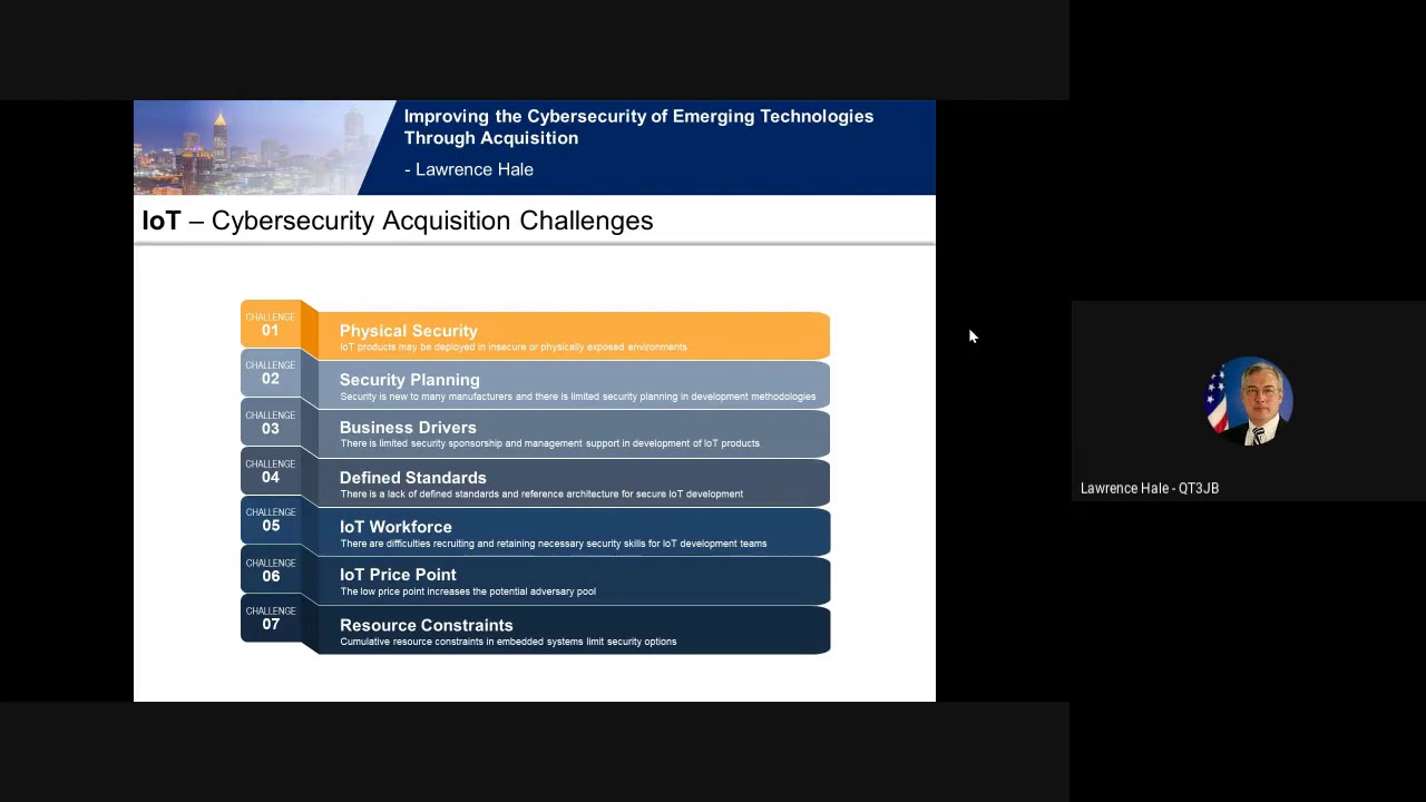 GSA IT University - Improving Cybersecurity Through Acquisition