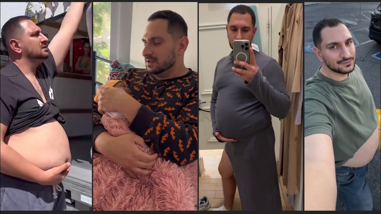 بعد ولادته القيصرية..القصة الكاملة للفنان الجزائري أحمد الفاتح أول رجل عربي يحمل ويلد ومصير أبنته
