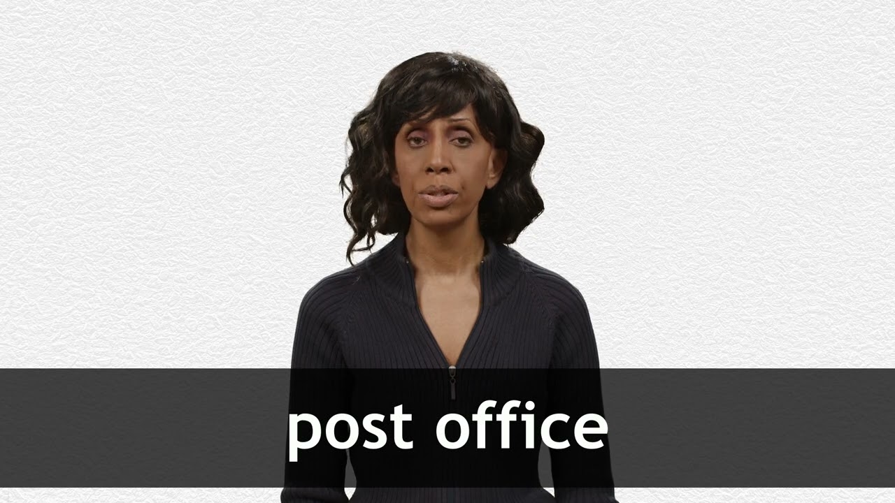 How to pronounce POST OFFICE in American English