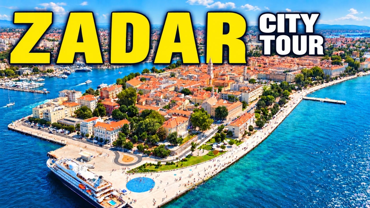 Zadar, Croatia | Old Town Walk, Waterfront & Sunset