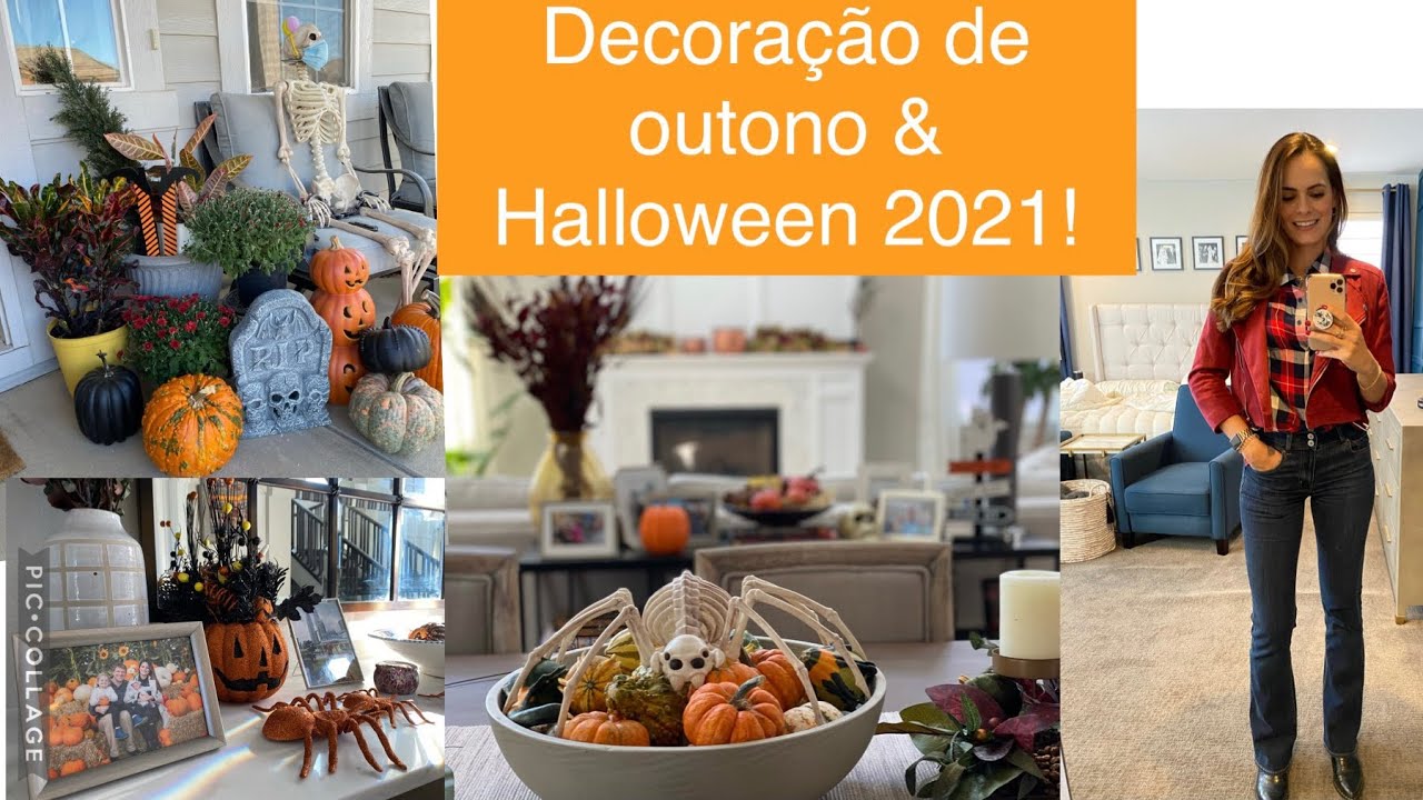 Decoramos a casa pro Halloween!