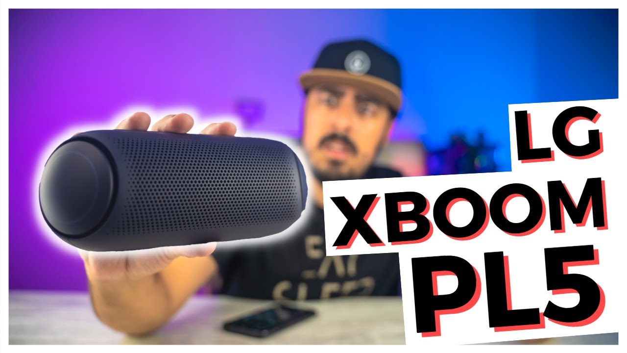 LG XBOOM PL5 - Uma caixa de som DE QUALIDADE! [Unboxing e Review]