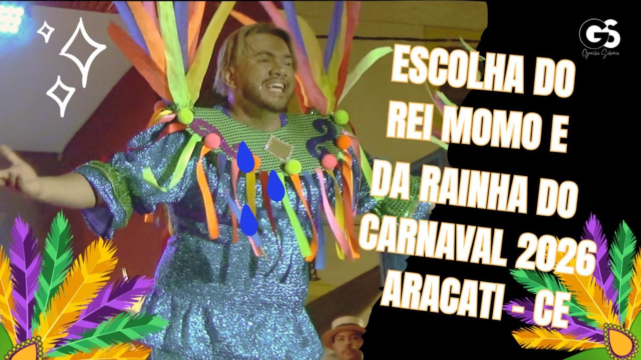 Gecilio Silvério Cobertura - Escolha da Rainha e Rei Momo do Carnaval 2026 em Aracati-Ce. Parte - 02