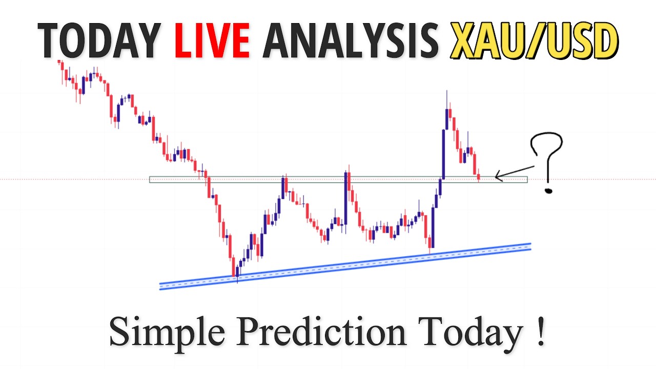 XAU/USD GOLD Analysis Today in Hindi || GOLD FORECAST || Simple Technical Analysis Today in Hindi
