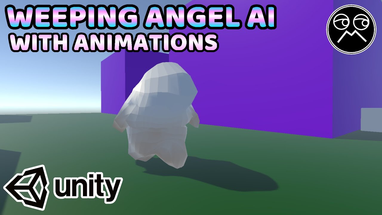Искусственный интеллект плачущего ангела с анимацией в Unity — Учебное пособие по Unity C#