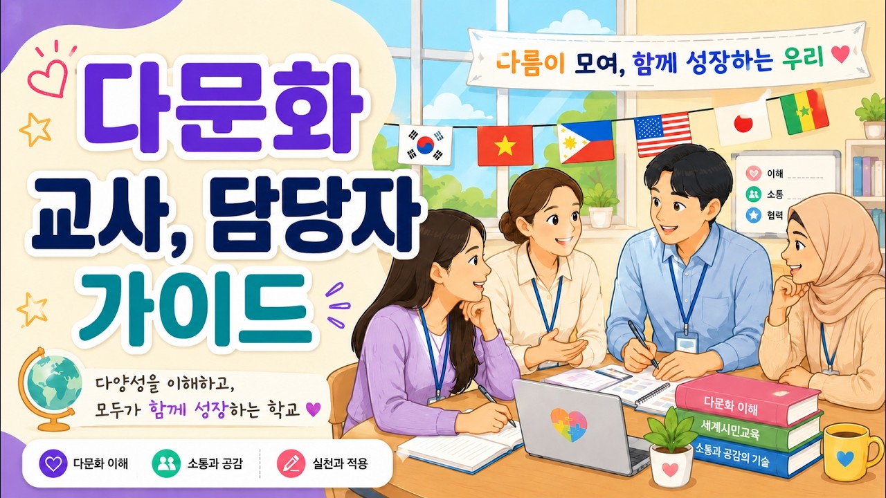 🧑🏻‍🏫다문화 교사/담당자 교육1-이주배경학생 이해