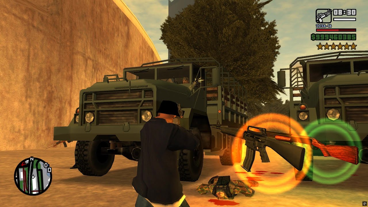 GTA San Andreas - Financial Rampage and Shootout + Six Star Escape