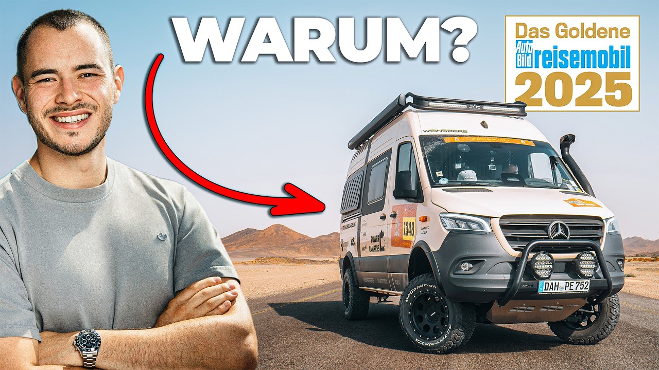 AutoBild kührt Weinsberg Wohnmobil zu Goldenem Reisemobil 2025 | Das macht ihn so stark!