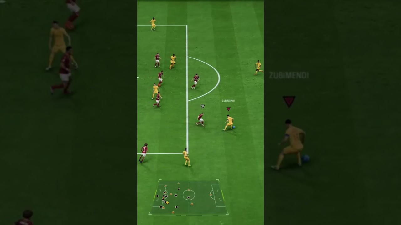 How to score against 541 Formation #fc24 #fifa #fc25 #football #ps5 #proclubs