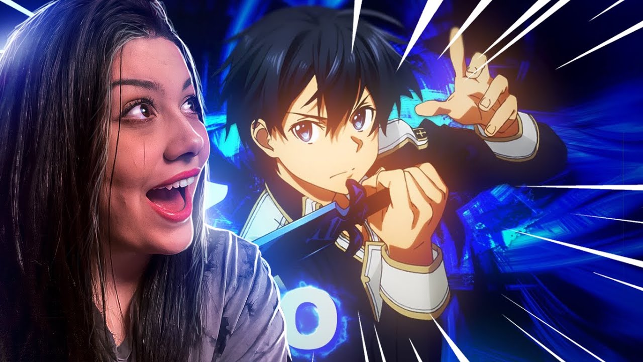 REAGINDO AS MELHORES MITAGENS EM SWORD ART ONLINE!