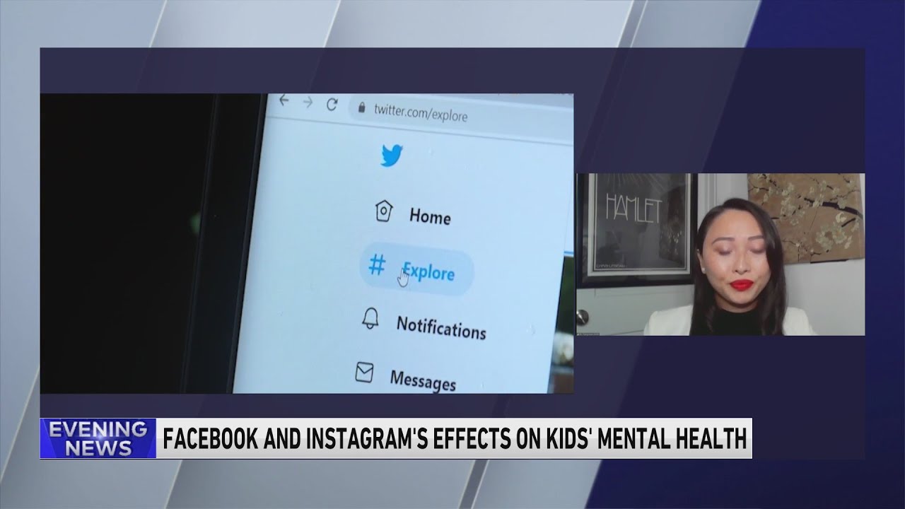 Kids' mental health and Facebook and Instagram