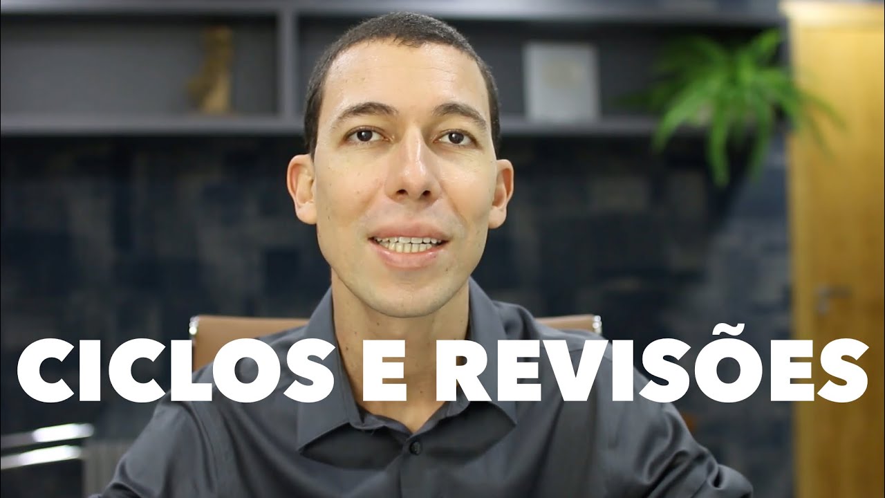 Ciclo de estudo e revisões: Qual a MELHOR forma de organizar os estudos
