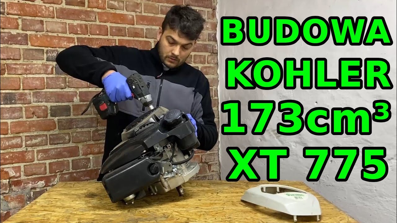 Kohler XT 775 173cm3 Budowa silnika (XT 775, XT 800, XT8, XT675, XT7)
