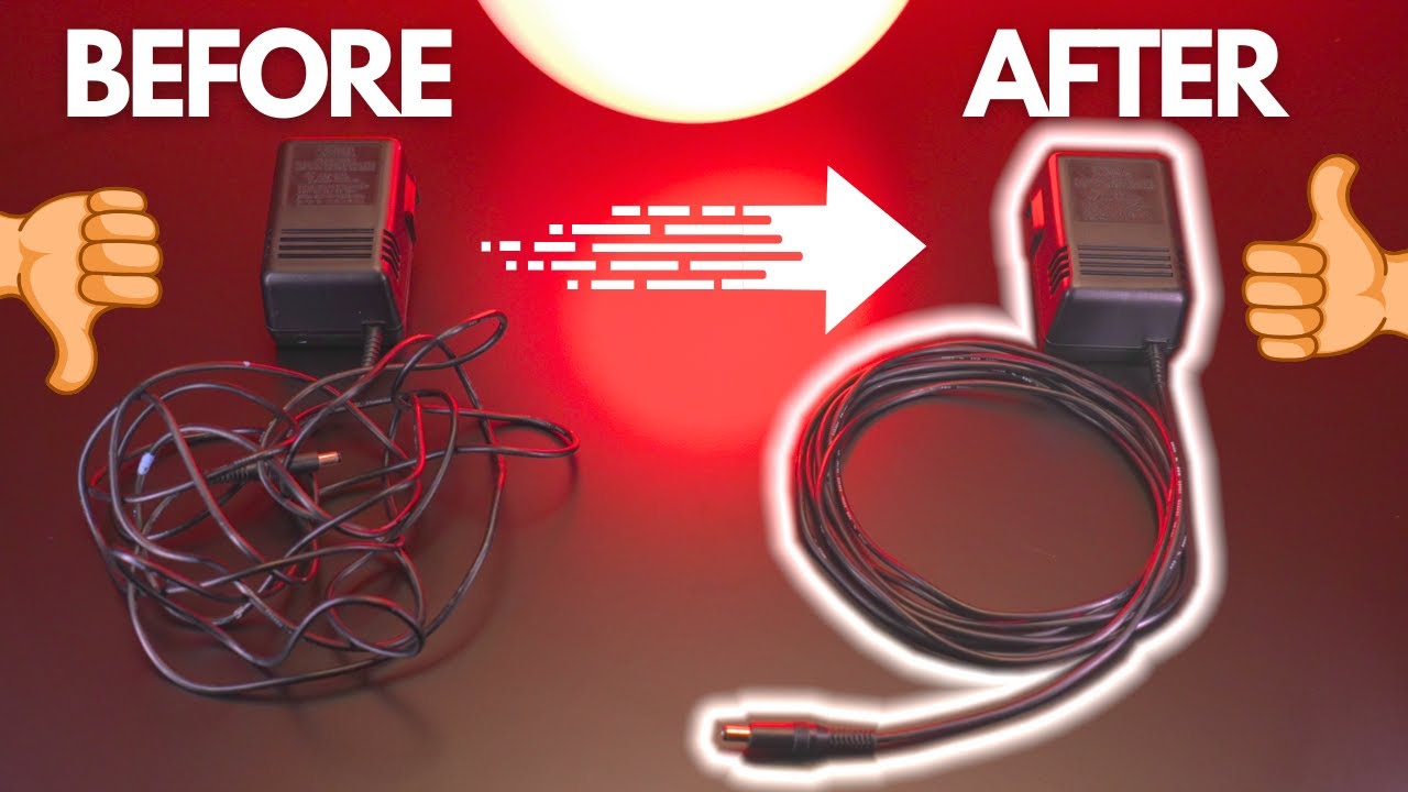How To Straighten ALL Your Retro Gaming Cables