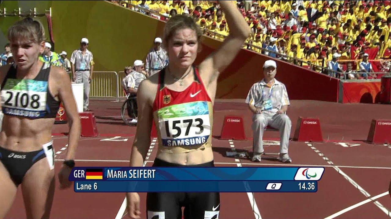 Women's 100m T37 - Beijing 2008 Paralympic Games