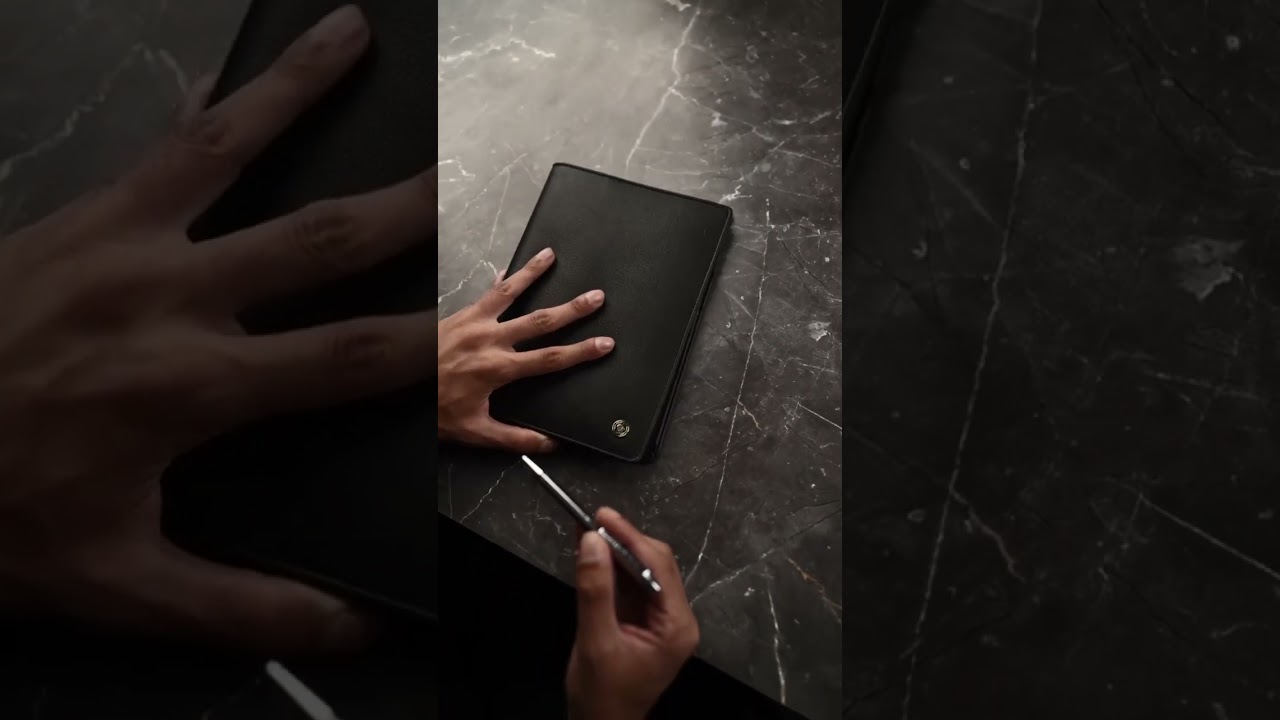 CROSS Premium Leather Planner with Pen