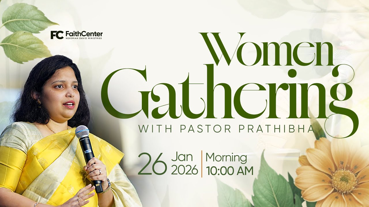Women Gathering with Pastor Prathibha || @faithcenter_in