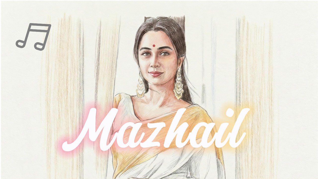 Mazhayil Nee | New Malayalam Love Song 2026 | Feel Good Romantic Melody | Lyrics Video