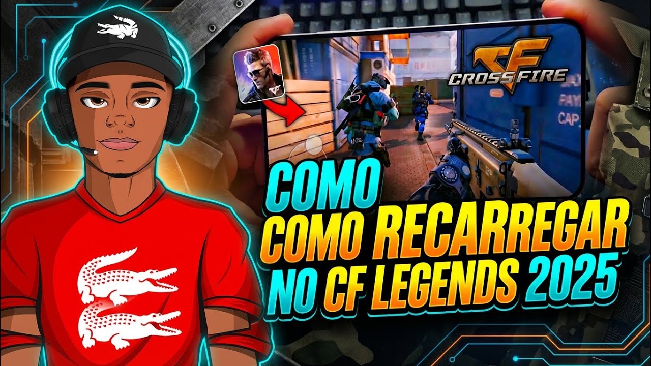 COMO RECARREGAR NO CROSSFIRE LEGENDS ( ANDROID & IOS ) TUTORIAL COMPLETO 