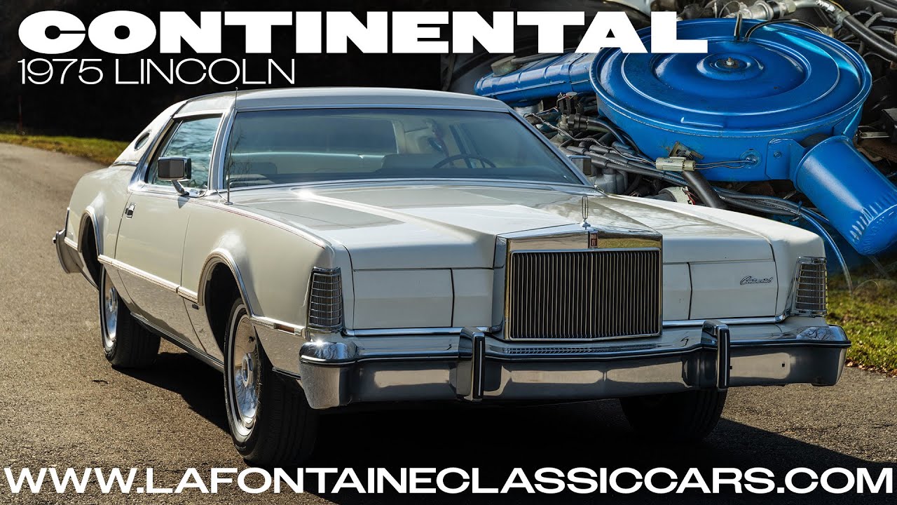 Обзор Lincoln Continental MKIV 1975 года