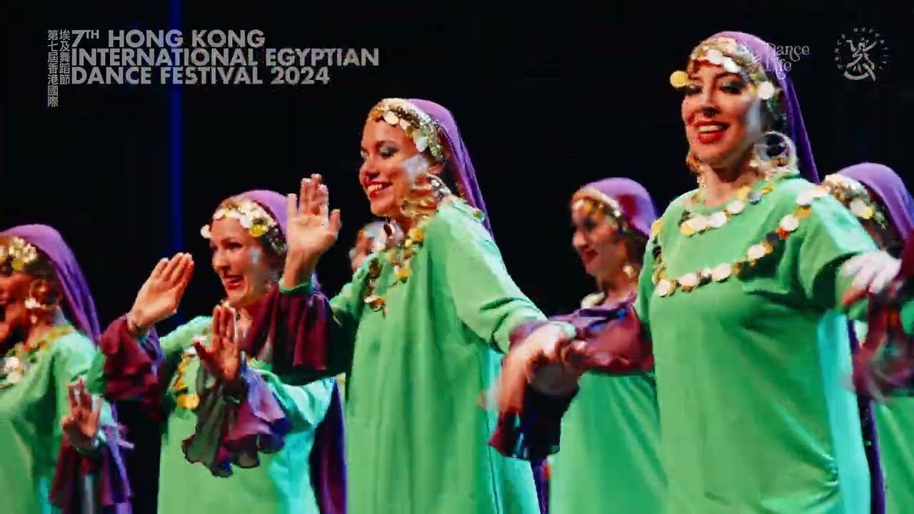 Nubian Dance by Matahari Group at Hong Kong International Egyptian Dance Festival 2024