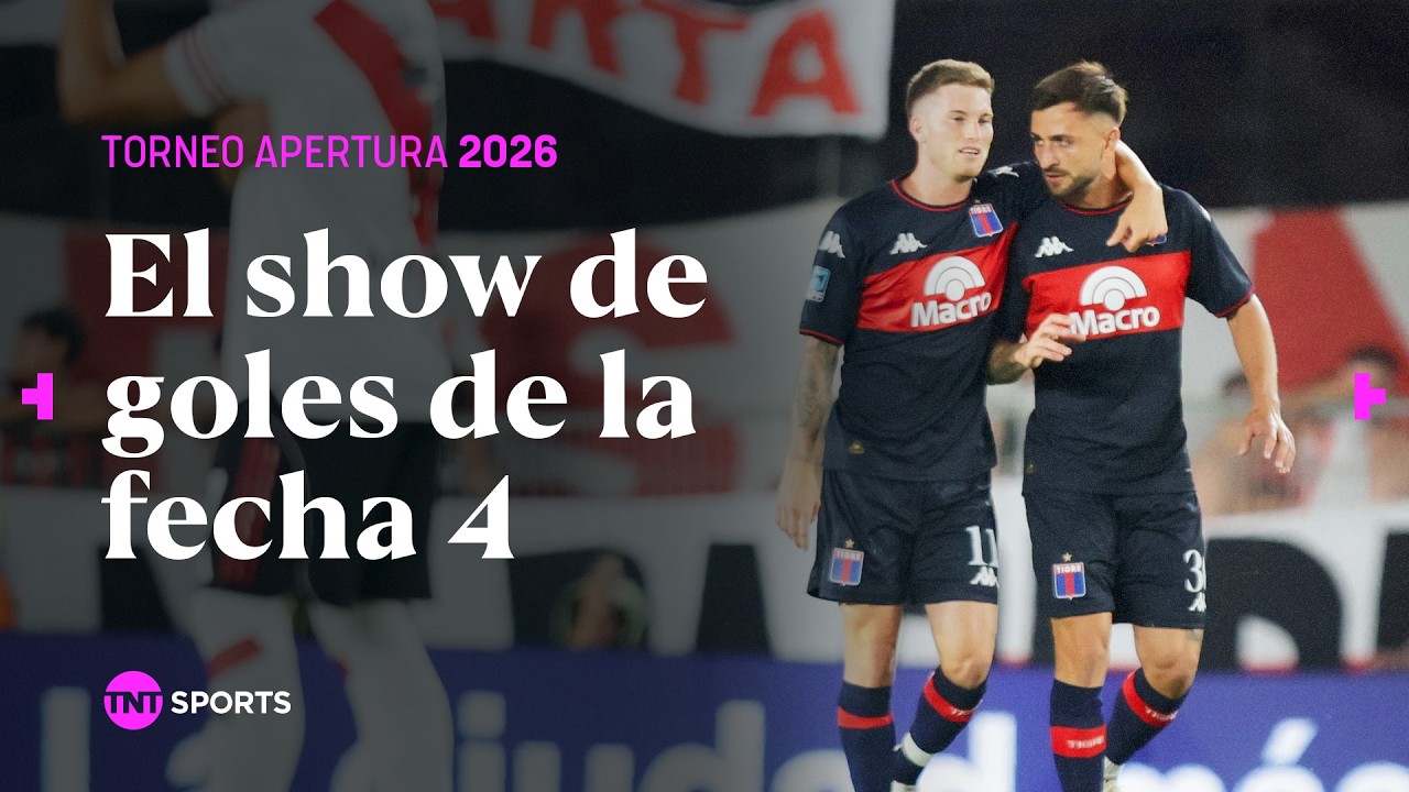 SHOW DE GOLES ⚽ | Fecha 4 - Torneo Apertura 2026