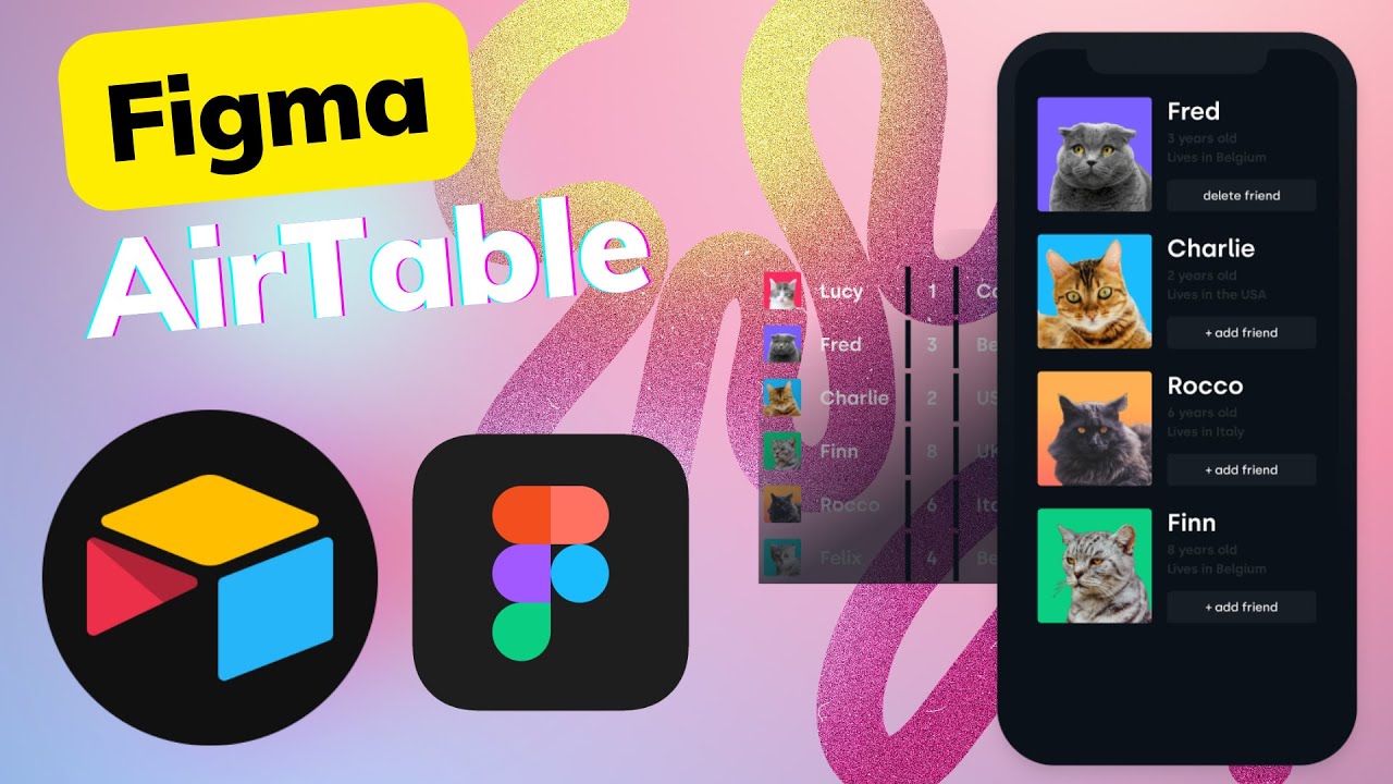 Conectar tus diseños en #Figma con #AirTable