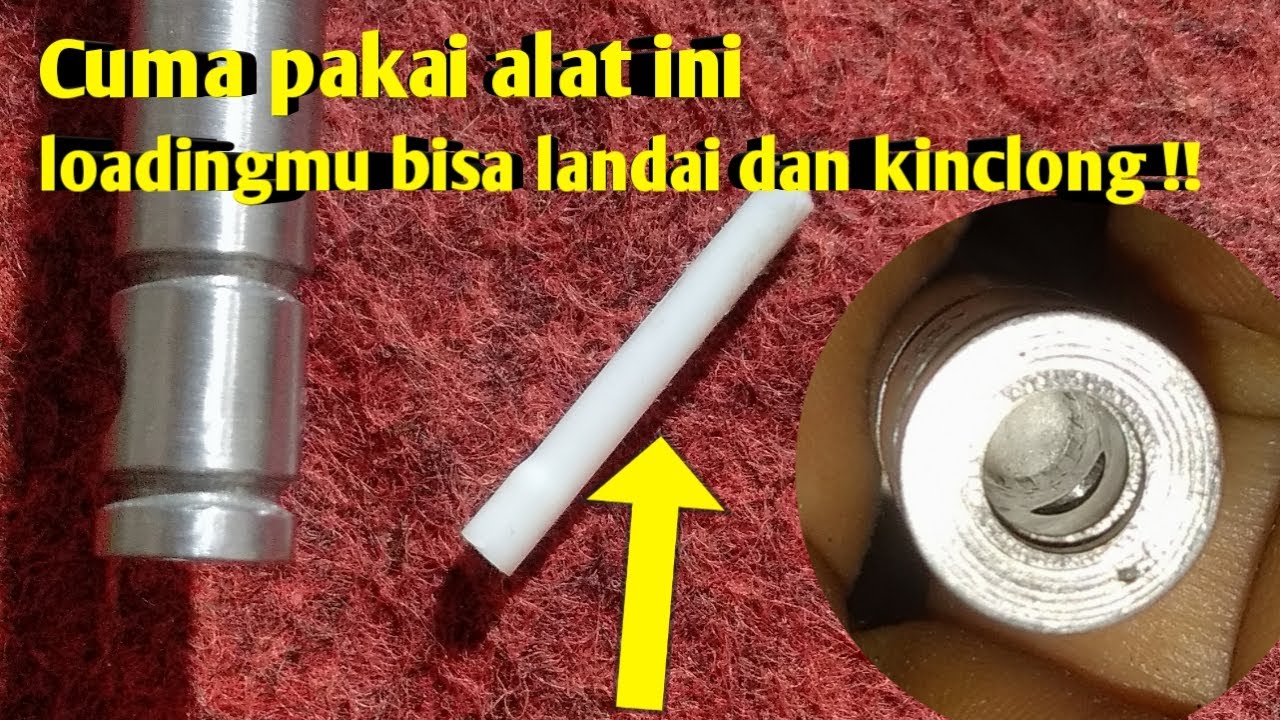 cara mudah merapihkan loading pakai alat sederhana