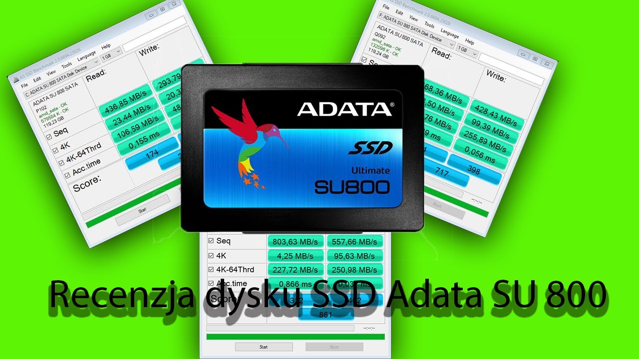 Recenzja dysku SSD Adata SU 800 #1