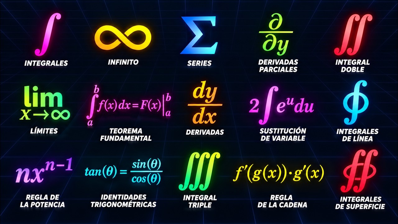 Cada concepto del c&aacute;lculo explicado en 12 minutos