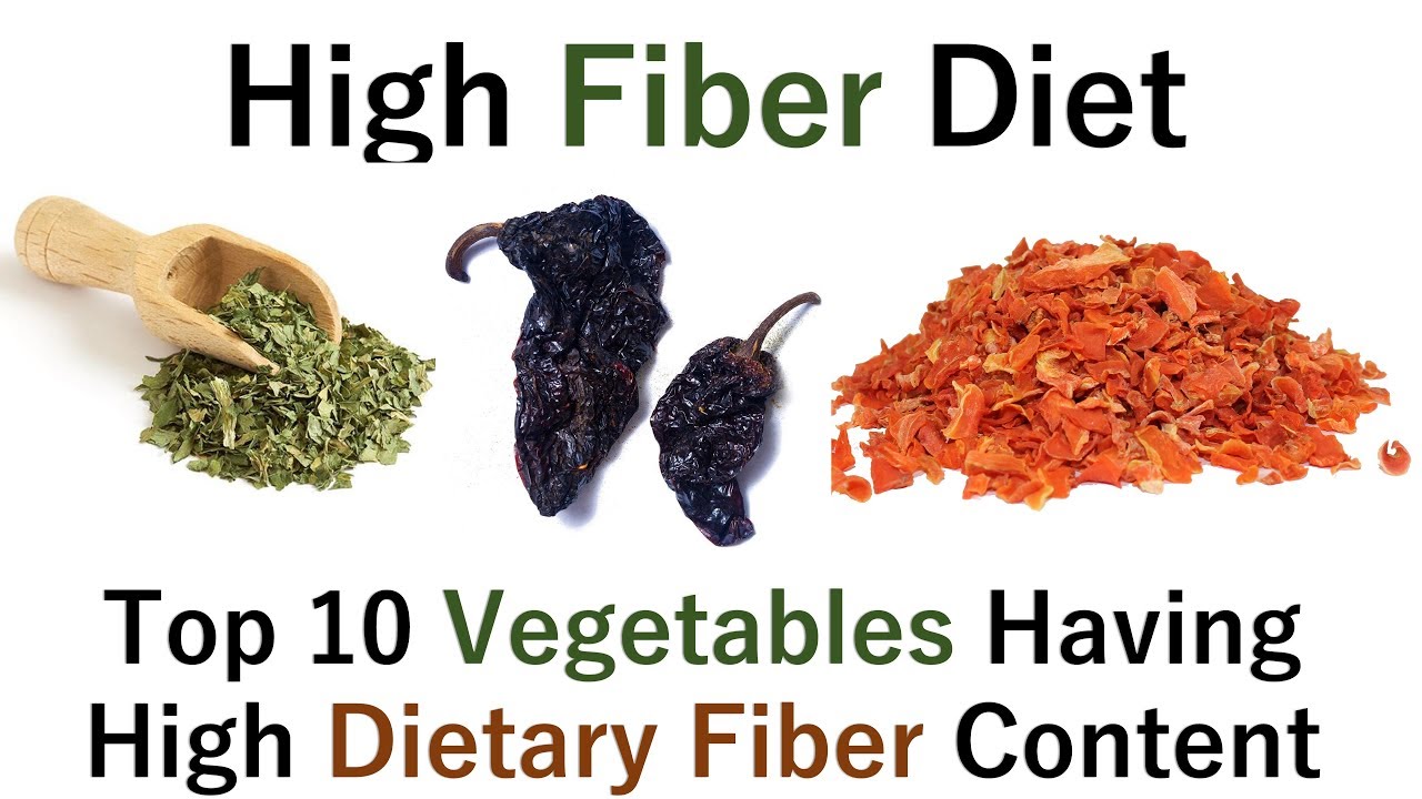 Vegetables & Products Having High Dietary Fiber Content