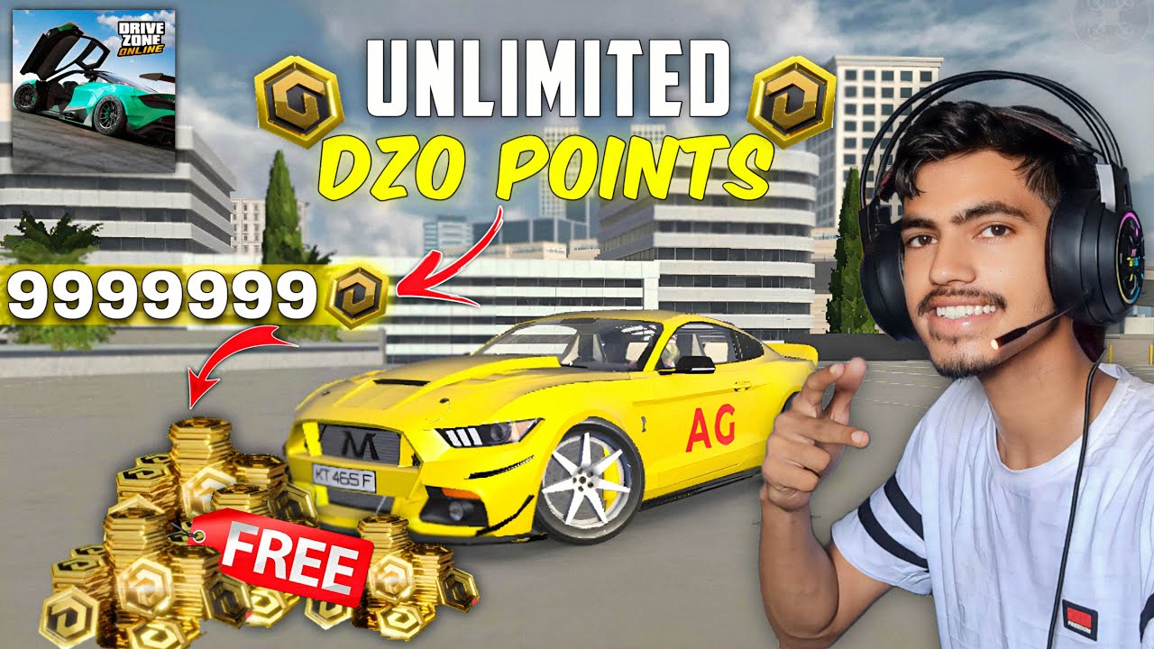 HOW TO GET UNLIMITED DZO POINTS | DRIVE ZONE ONLINE