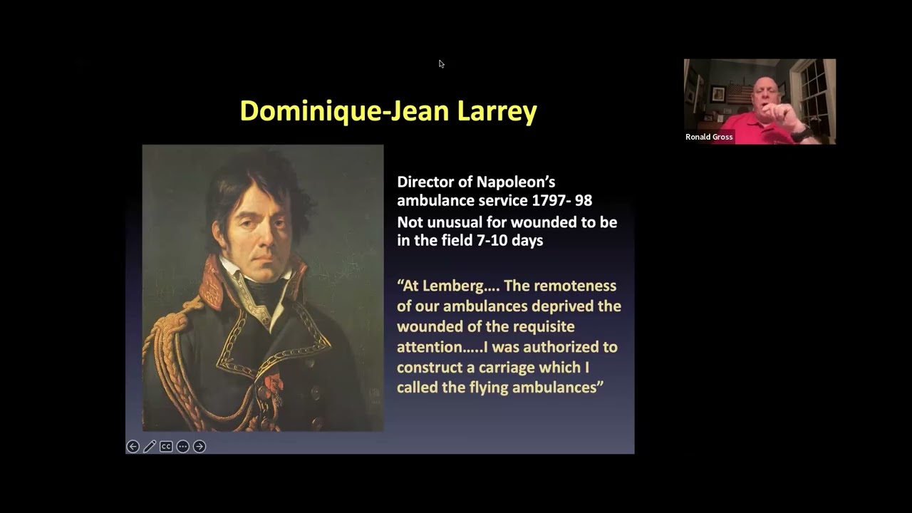 From Horses to Horsepower: The Evolution of PreHospital Care Over the Centuries - Ron Gross, MD