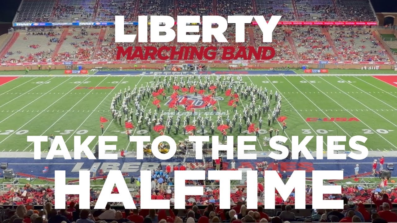 Liberty University Marching Band 2025 Halftime Show 