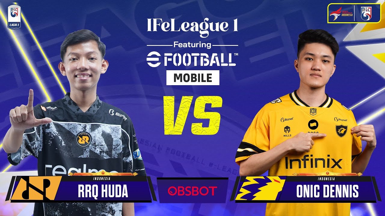 PEMBUKTIAN SIAPA YANG TERKUAT !? | RRQ_Huda vs ONIC_Dennis | IFeLeague 1 ft. eFootball on Mobile