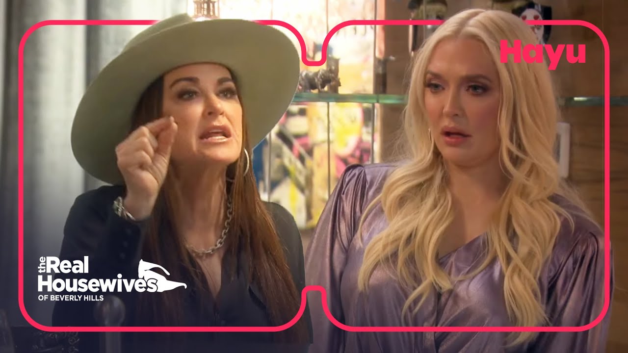 Kyle tells Erika she can't defend her anymore | Season 12 | Real Housewives of Beverly Hills