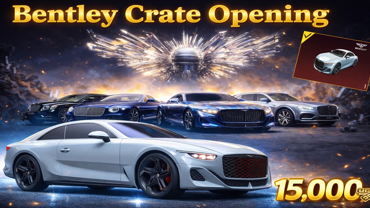 The easiest and cheapest way to get the New Bentley with 15K UC Crate Opening