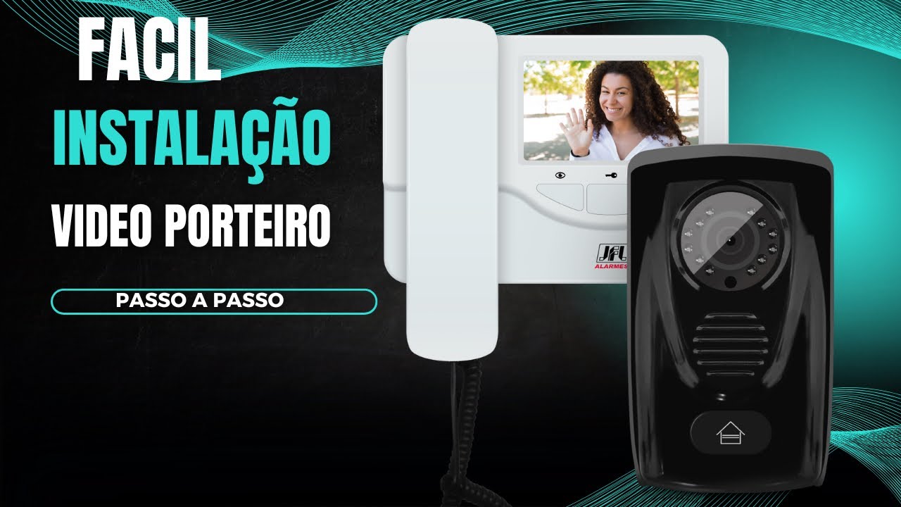 COMO INSTALAR VIDEO PORTEIRO JFL VP 500