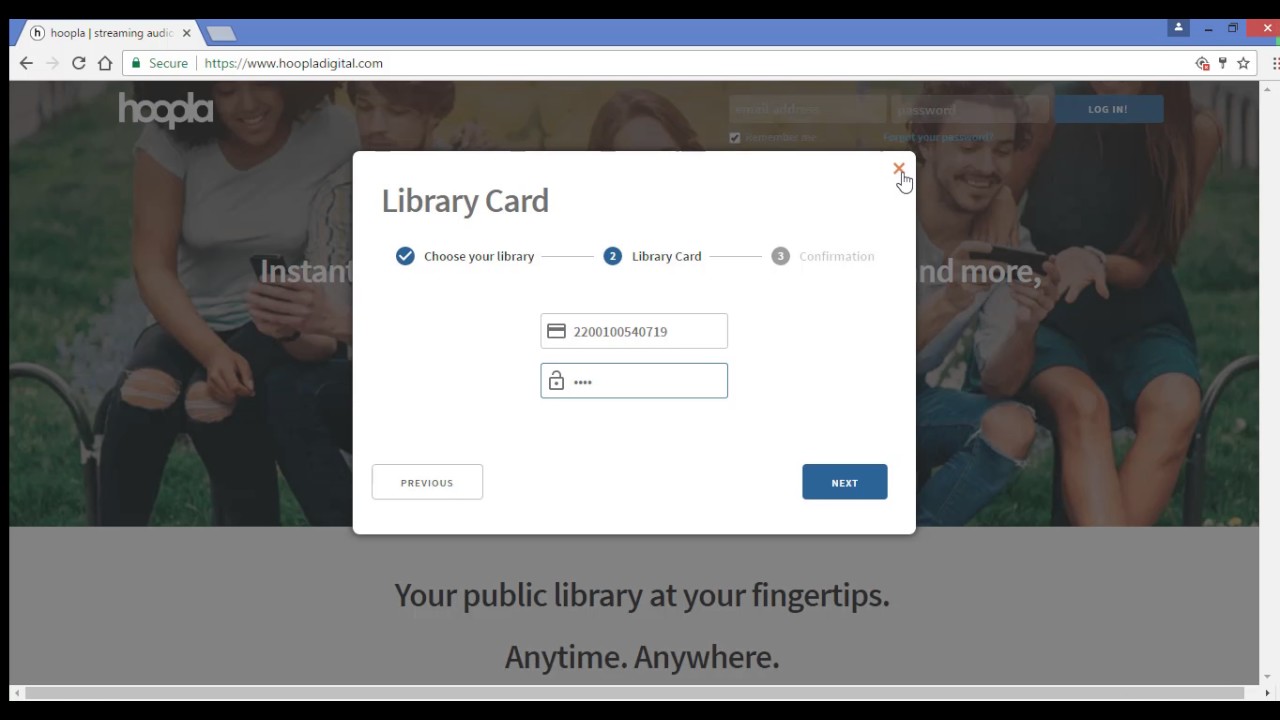 Getting Started with Hoopla