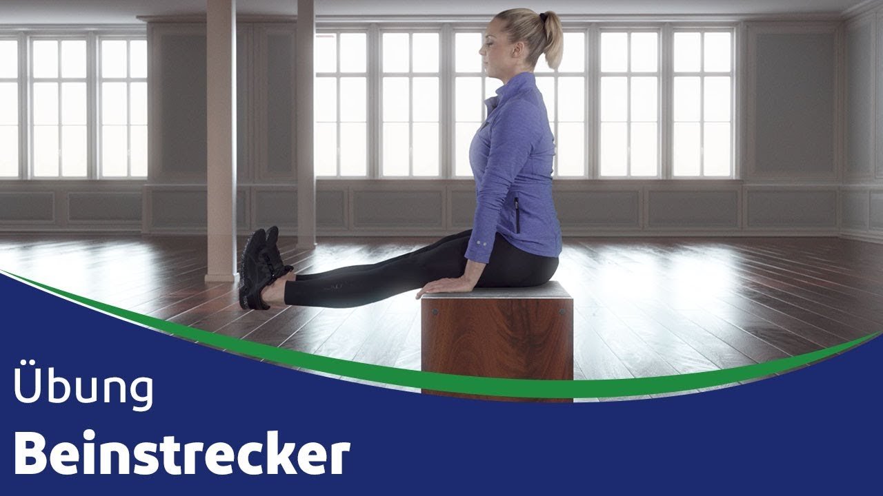 Beinstrecker - Übung