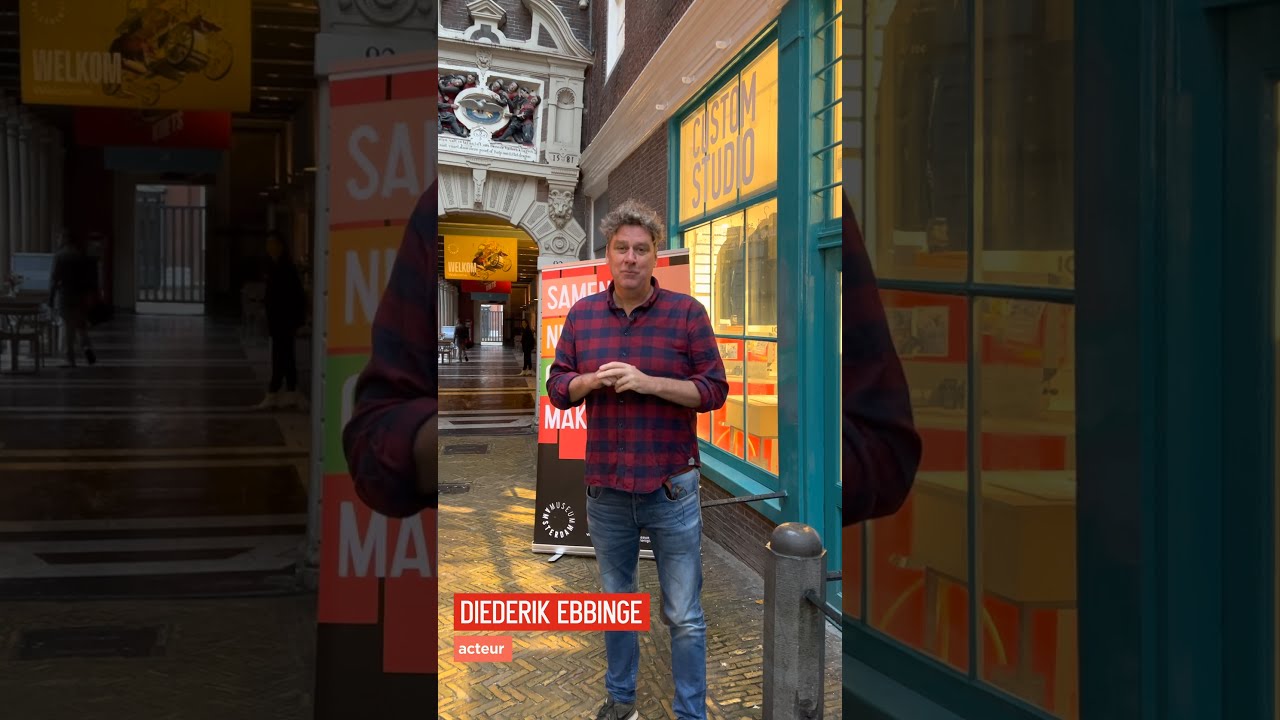 Museumprijs 2021 - Diederik Ebbinge, acteur