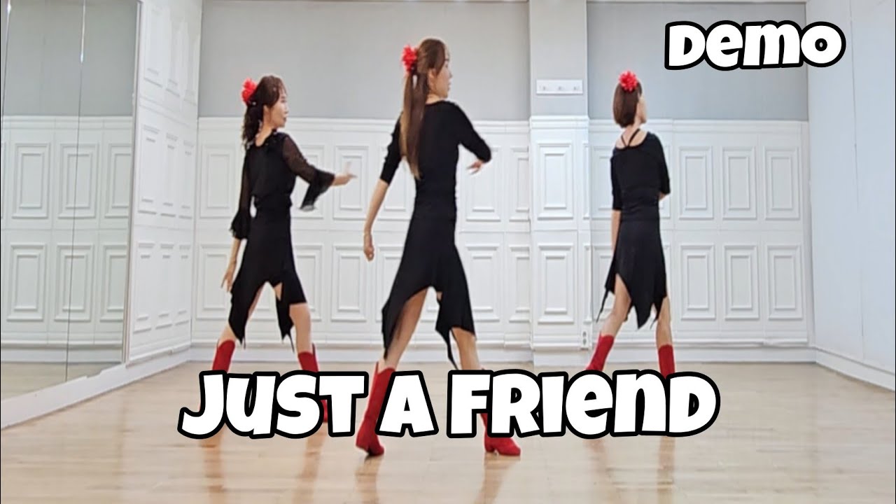 Just A Friend - Line Dance (Demo)/Beginner/Mark Furnell/Chris Godden
